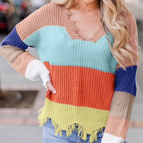 Presley Jaymes Boutique Sweaters - 🛍 Colorblock Sweater